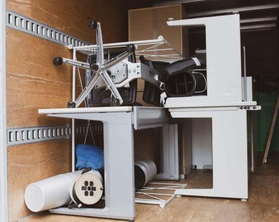 we use specialized trucks and equipment designed for commercial moving